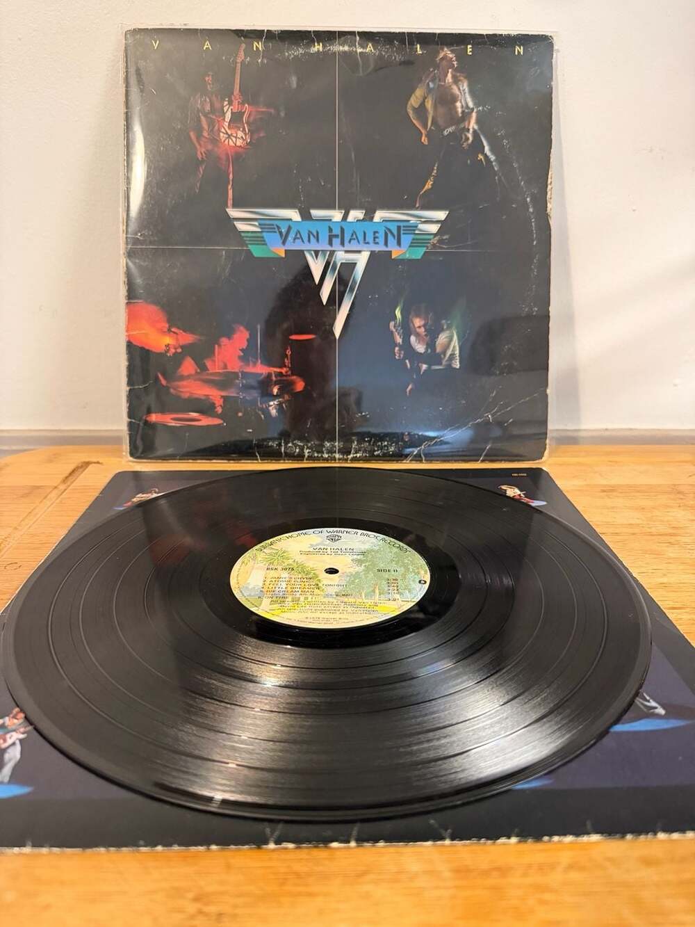VAN HALEN ~ SELF TITLED LP (1978) RCA R 114620 BSK 3075